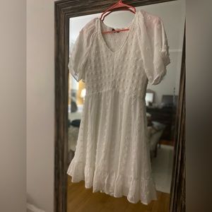 White dress worn once
